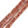 Natural Freshwater Shell Dyed Beads Strands SHEL-M018-14-02-1