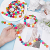 5 Strands Synthetic Turquoise Beads Strands TURQ-ME0001-03-3