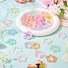 90Pcs 15 Colors Imitation Jelly Acrylic Pendants MACR-TA0002-49-6