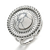304 Stainless Steel Open Cuff Rings RJEW-C079-16P-01-1