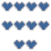 10Pcs Hotfix Glass Rhinestone DIY-WR0004-87B-1