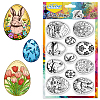 PVC Plastic Clear Stamps DIY-WH0618-0323-1