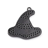 Rack Plating Brass Cubic Zirconia Pendants KK-D031-07-3