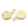 Brass Pendants KK-T070-01G-06-1