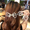 300Pcs 15 Style Flower Shape Rhinestone Buttons RB-YS0001-02-8
