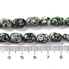 Natural Green Spot Jasper Beads Strands G-G146-A26-01-5