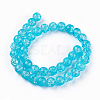 Crackle Glass Bead Strands X-CCG-E002-8mm-01-4