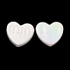 UV Plating Opaque Acrylic Beads X1-SACR-L005-13A-1
