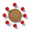 Opaque Acrylic Beads X-MACR-S370-C6mm-A14-3
