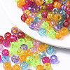 Transparent Acrylic European Beads MACR-N008-14-1