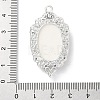 Tibetan Style Alloy Pendants TIBE-B002-04AS-01-3