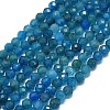 Natural Apatite Beads Strands G-G106-C06-02-1