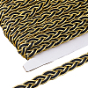 Polyester Braided Lace Ribbons OCOR-WH0105-181C-1