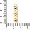 Brass Micro Pave Cubic Zirconia Pendants KK-A295-06B-G-3