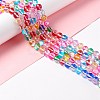 Synthetic Moonstone Beads Strands G-E573-02B-33-1