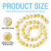 1Strand Round Millefiori Glass Beads Strands LK-TADJ0001-01A-4