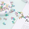 Ion Plating(IP) 304 Stainless Steel Charms STAS-H112-M-5
