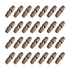 50Pcs 1-Hole Wood Buttons BUTT-UN0001-27A-1