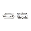 Tibetan Style Alloy Bead Frames X-TIBEB-6761-AS-FF-2