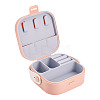 Square PU Leather & PP & Silicone Jewelry Set Box AJEW-TAC0014-13C-2