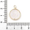 Brass Micro Pave Clear Cubic Zirconia Pendants KK-A207-05G-3
