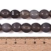 Natural Grey Agate Beads Strands G-Q608-08A-06-5