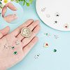 SUNNYCLUE 16Pcs 4 Style 304 Stainless Steel Enamel Charms STAS-SC0003-10-3