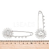 Sun 304 Stainless Steel Safety Pins Brooch Findings SA-CBA098D-13D-P-3