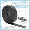 4M Flat Imitation Leather Cord LC-WH0011-03B-01-2