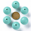 Opaque Acrylic Beads MACR-S370-C20mm-SS2107-3