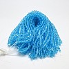 Transparent Glass Beads Strands EGLA-A039-T6mm-D19-3