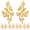 Ethnic Style Flower Pattern Computerized Embroidery Appliques PATC-WH20017-21E-6