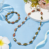 ARRICRAFT 1 Strand Natural Unakite Beads Strands G-AR0004-99-4