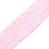 Natural Rose Quartz Beads Strands G-P457-B01-50-1