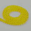 Transparent Glass Bead Strands GLAA-G013-8mm-68-2
