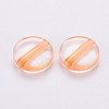 Transparent Acrylic Beads TACR-S154-09A-84-2