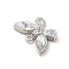 Alloy Cubic Zirconia Pendants LS-ALRI-K050-02P-3