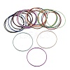 Iron Spring Chains Stretch Bracelets BJEW-M057-01-1