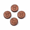 Laser Engraved Wood Beads WOOD-S053-53F-1