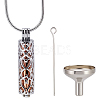 DIY Stainless Steel Pendant Necklaces Making Kits DIY-CN0003-75RG-1