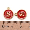 Golden Plated Alloy Enamel Charms LS-ENAM-S118-03S-3