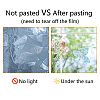 16 Sheets Waterproof PVC Colored Laser Stained Window Film Static Stickers DIY-WH0314-080-8