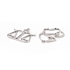 Zinc Alloy Open Back Bezel Pendants PALLOY-D580-05P-2