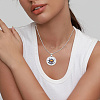 16Pcs 4 Colors Iron Ball Chain Necklaces Making NJEW-DR00011-5