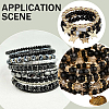 3400Pcs 6 Styles ABS Plastic Imitation Pearl Beads KY-SP0001-51-5