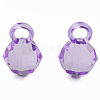 Transparent Acrylic Pendants MACR-S373-125-B02-2