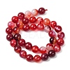 Natural Striped Agate/Banded Agate Bead Strands G-K155-B-10mm-01-7