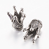 Tibetan Style Alloy Beads PALLOY-F200-09AS-2