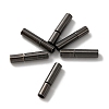 Brass Bayonet Clasps KK-WH0062-36A-B-2