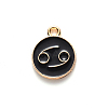 Alloy Enamel Pendants ENAM-S124-01A-08D-2